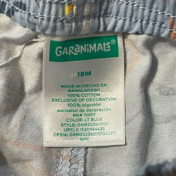 Lot x4 Pair Garanimals Jean & Khaki Toddler Baby Boy Shorts Sz 18M - Picture 7 of 7